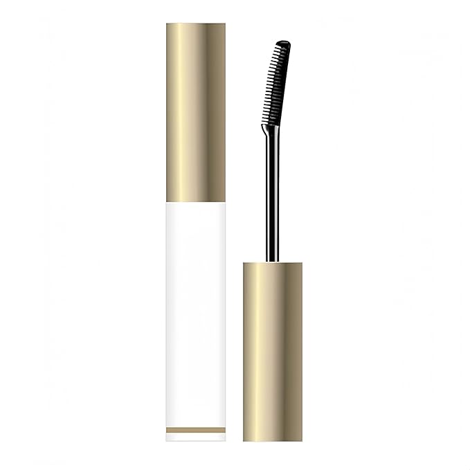 Black Mascara Primer, EyeLash Primer for Mascara with Comb Brush, Volumizing, Lengthening, Natural Look, Long-Lasting Hold, Smudge-Proof, No Clumping, Eye Makeup, Waterproof