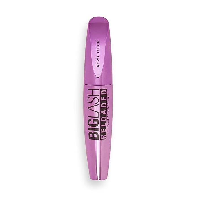 Revolution Beauty London, Big Lash Volume Mascara, Volumizing & Lengthening with a Light-Weight Feel, Fast-Drying, Vegan & Cruelty-Free, Jet Black