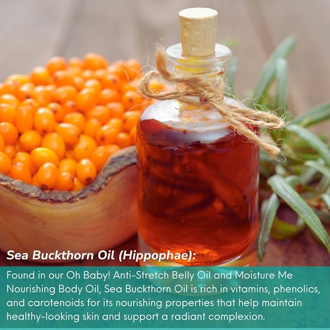 Second Trimester Set – All Natural Skincare Pregancy Gift Box – Anti-stretch mark Belly Oil, Moisturizing Body Oil, Face Polish, Face Moisturizer - Mambino Organics