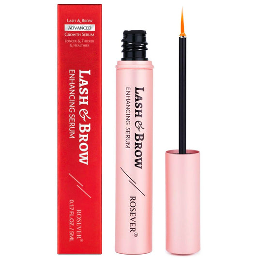 Eyelash Growth Serum, Eyelash Serum to Grow Lashes, Brow Growth Serum for Longer, Thicker and Stronger Lashes and Brows 5ml