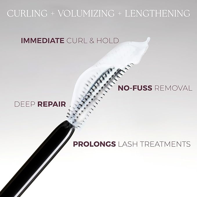 Blinc Curling TUBING Lash Primer | Dual-Action Formula for Long-Lasting Curl & Lash Lift Extension | Nourishing & Strengthening with Castor Oil & Shea Butter | Vegan & Clean Beauty 7ML