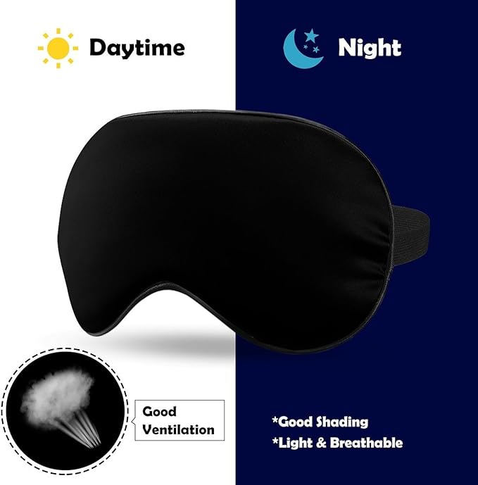 Custom Eye Mask Design Your Own Personalized Eye Shade Add Your Image Text Logo Light and Easy to Carry Effective Shadin Adjustable, 1pcsBlack, 8.1"x4.1"