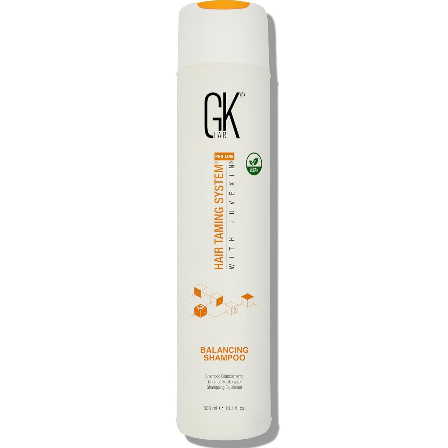 GK HAIR Balancing Shampoo Cleanses and Removes Buildup with Keratin Treatment For Oily Control Flaky Itchy Dry Scalp Thinning nourishing Hair Sulfate Free Women and Men – 10.1 Ounce