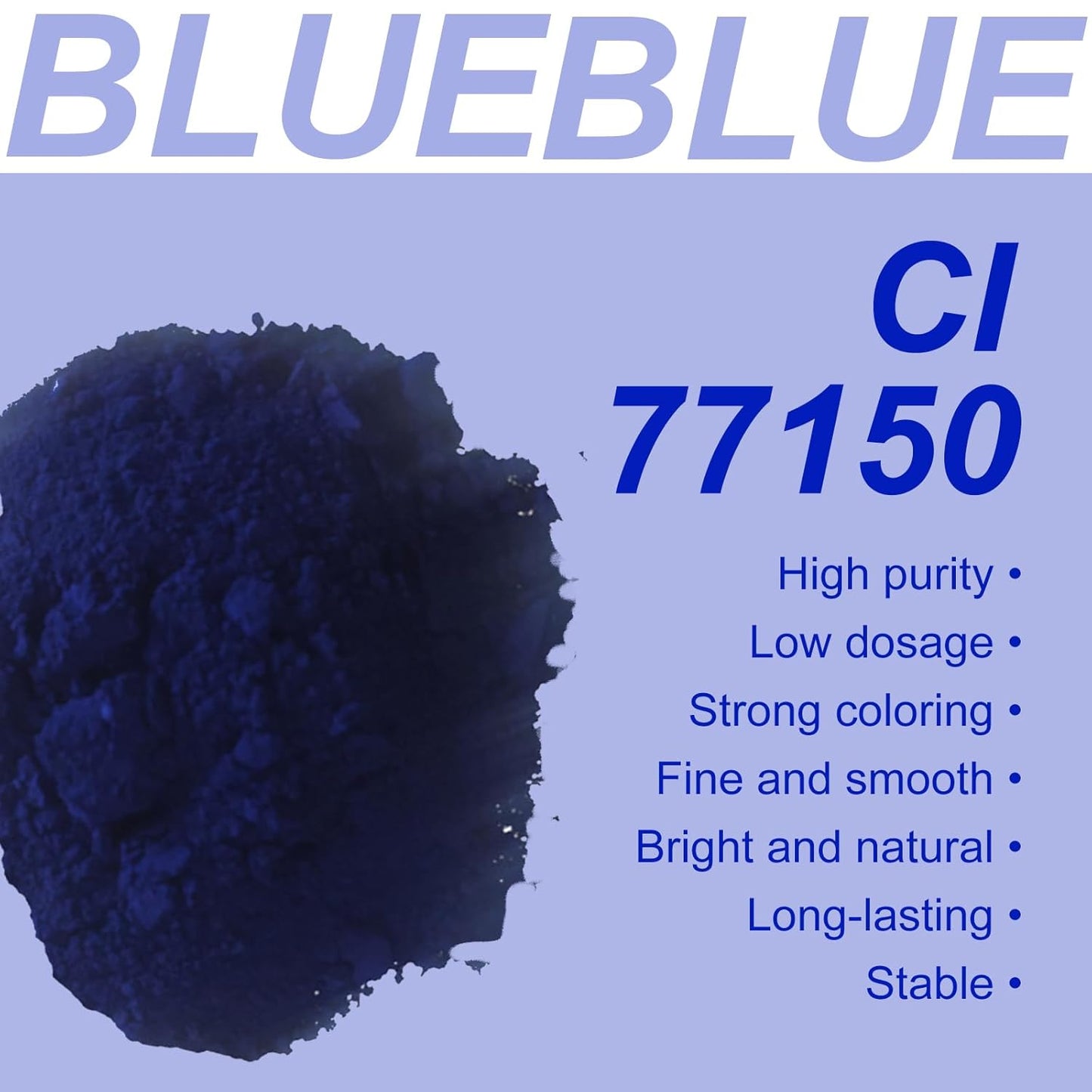 T-Miles Cosmetics Iron Oxide Blue Pigment(20g) for DIY Eye Shadow Brow Powder Pressed Powder