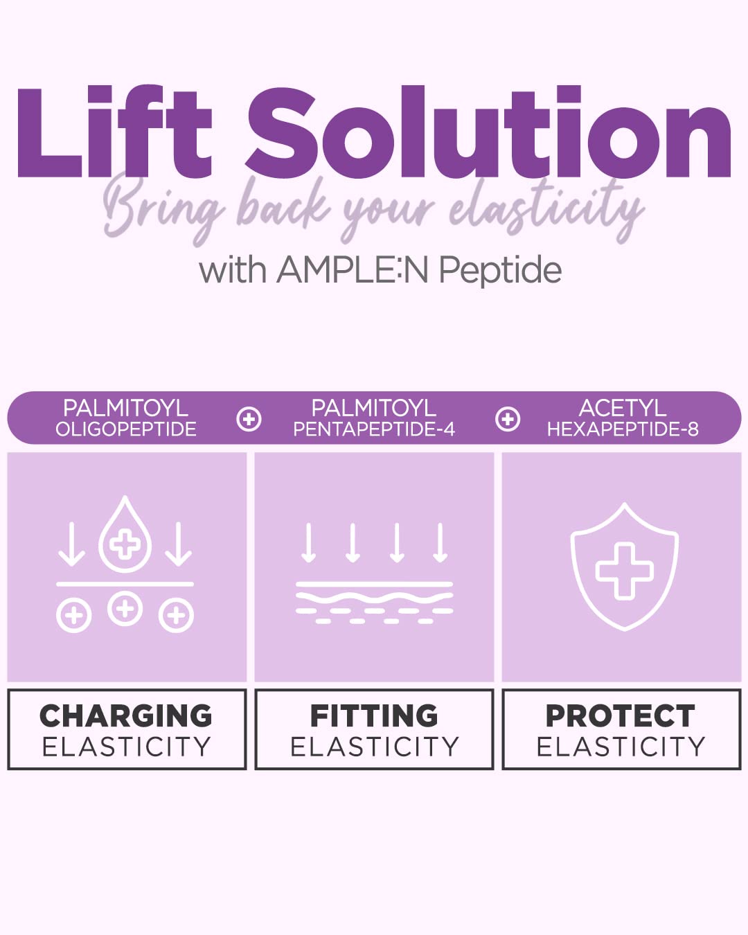 AMPLE:N Peptide Shot Ampoule - Anti-Aging Face Ampoule with Peptide Threads to Minimize Wrinkles and Improve Firmness - Peptide Serum to Lift Sagging Skin - Visibly Plump, 3.38 fl. oz.