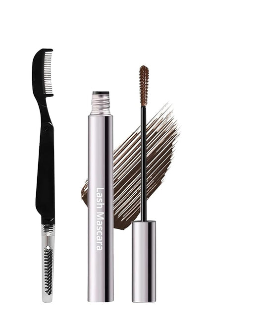 Mascara For Older Women 60 Plus, Brown Waterproof Prime Mascara Volume and Length, Hypoallergenic Volumizing MáScara With Thinning Lashes Mature Women Volumizing Long Lasting For Sensitive Eyes-02