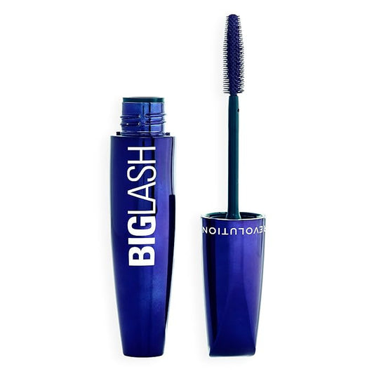 Revolution Beauty London, Big Lash Volume Mascara, Volumizing & Lengthening Colored Mascara, Lightweight Feel, Fast-Drying, Vegan & Cruelty-Free, Blue