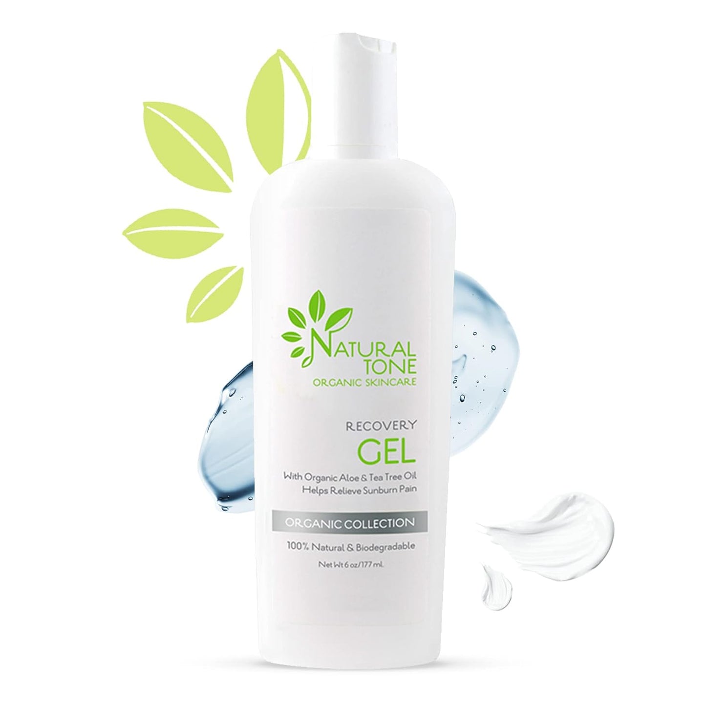 Aloe Vera Recovery Gel 6 oz - Natural Tone Organic Skincare