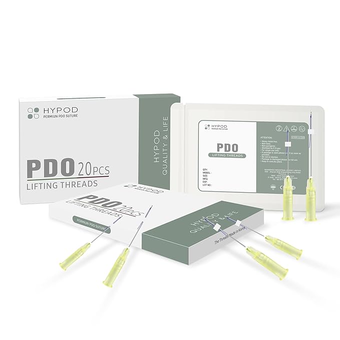 Pdo Threads Lift for Eyes, Pdo Lifting Thread, Improves Wrinkles And Sagging Around The Eye Area (20PCS-30G*38MM)