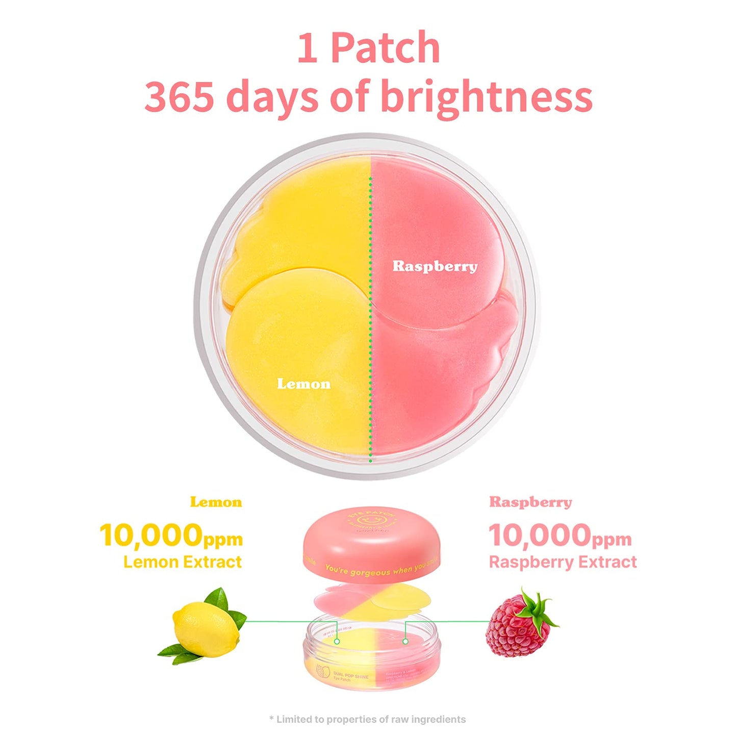 SNP Dual Pop Under Eye Patches | Eye Mask for Hydrating, Brightening and Firming All Skin Types | Treatment for Wrinkle and Puffy Eyes | Wrinkle Reduce Patches | Korean Skincare Eye Mask | 30 Patches