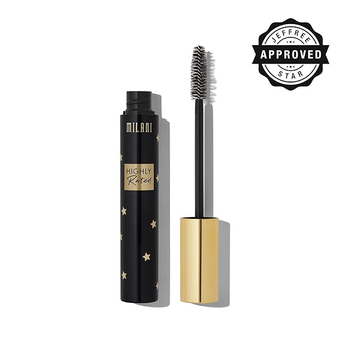 Milani Mascara, Highly Rated Mascara for Sky High Lashes, Lengthen, Curl & Lift Lashes with Jojoba to help Nourish Lashes, Black