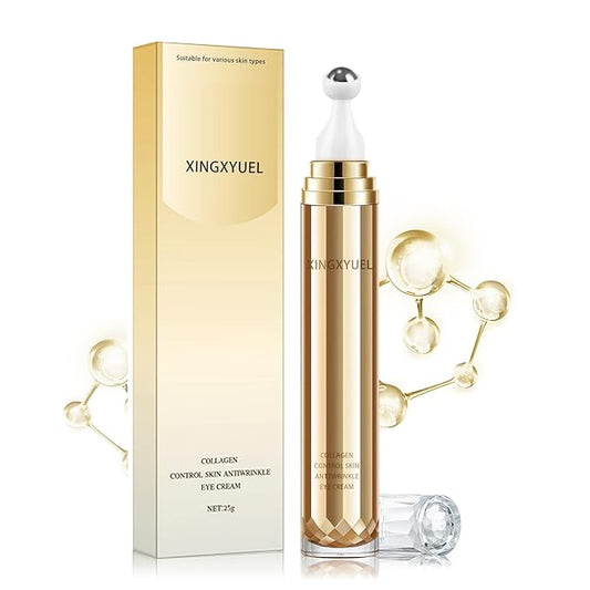 Eye Cream for Dark Circles Puffiness and Bags Eye Serum Eye Roller for Puffy Eyes Under Eye Cream for for Women Daily Skincare Crema Para Las Ojeras