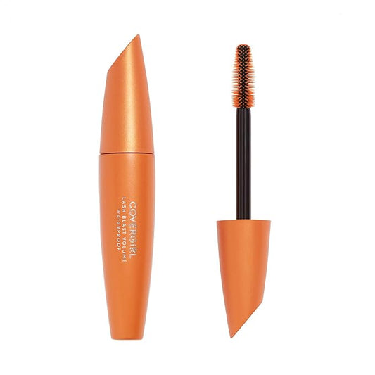 CoverGirl Lash Blast Volume Waterproof Mascara Makeup, Long-Wearing, Smudge-Proof, Cruelty Free, Very Black, 1 Count