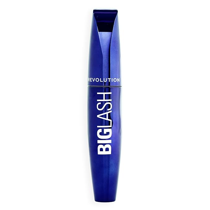 Revolution Beauty London, Big Lash Volume Mascara, Volumizing & Lengthening Colored Mascara, Lightweight Feel, Fast-Drying, Vegan & Cruelty-Free, Blue