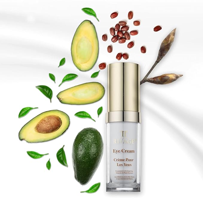 RIVAGE NATURAL DEAD SEA MINERALS Eye Cream 20ML ENHANCED WITH DEAD SEA SALT FORMULATED with DEAD SEA MINERALS and BEECH TREE BUD EXTRACT VEGAN FRIENDLY, NO ANIMAL TESTING, NO HARSH CHEMICALS