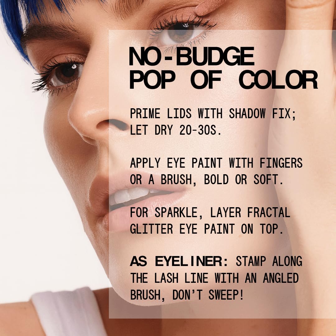 about-face Matte Fluid Eye Paint On Pointe – High-Pigment Liquid Eyeshadow, Long-Lasting, No-Budge Matte Finish, Vegan & Cruelty-Free (Baby Pink)