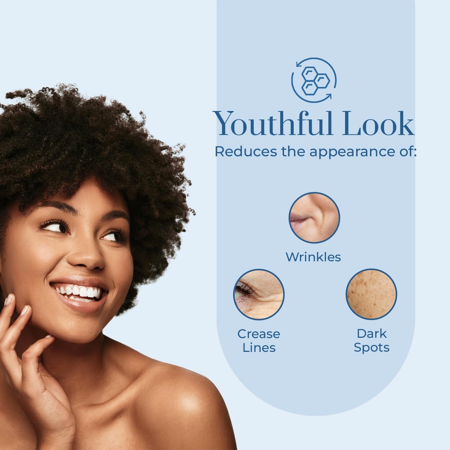 Hyaluronic Acid & Retinol Eye Cream - For Dark Circles and Puffiness, Moisturizing & Anti-Aging Under Eye Cream - Cruelty Free Korean Skin Care For All Skin Types - 1.01 OZ