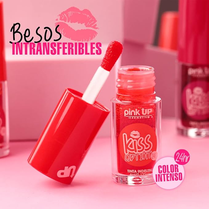 Kiss Lip Tint | Lip Tint Stain | Lip | Long-lasting lip tint | Non-transferable | Intense colours | Natural effect | Lips | Eyes and Cheeks | Non-drying | Color Blossom