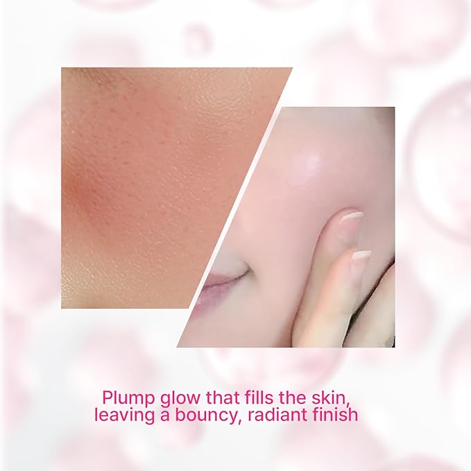 shaishaishai Repair Milky Urea Glow Bubble Serum, Gentle Glow Serum with Peptides, collagen bubble moisturizer, milky glow, Korean Skincare, 3.38 Fl Oz