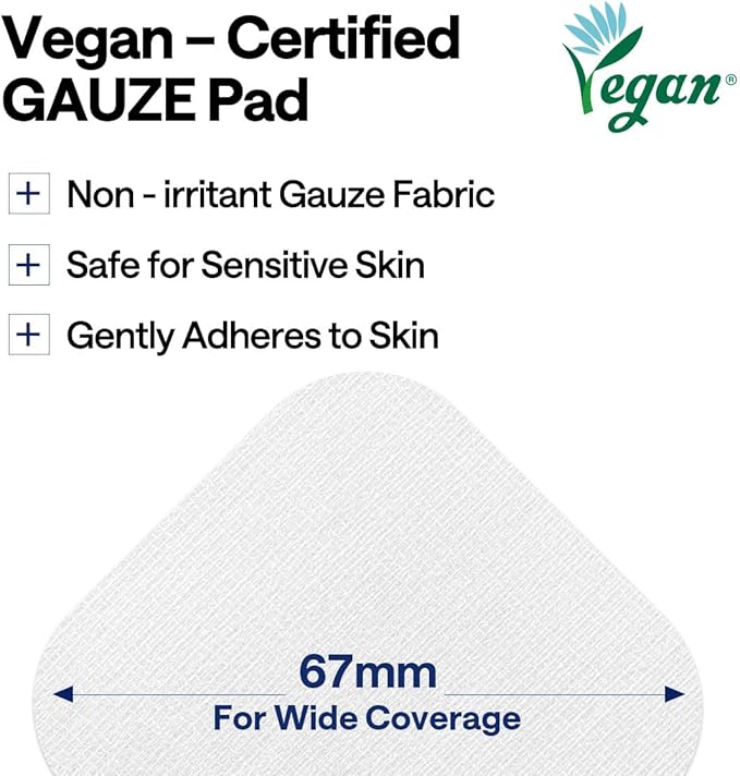 MEDIHEAL Teatree Trouble Pad - Square Cotton Facial Toner Pads with Tea Tree & Lactobacillus - Soothing to Calm Sensitive & Acne Prone Skin- Vegan Face Gauze 100
