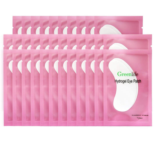150 pairs GreenLife 100% Naturel Eyelash Extension Under Eye Gel Pads patches kit Collagen (50 150 300 Pairs) with Aloe Vera Hydrogel Eye Patches set for Eyelash Extension Supplies Tools