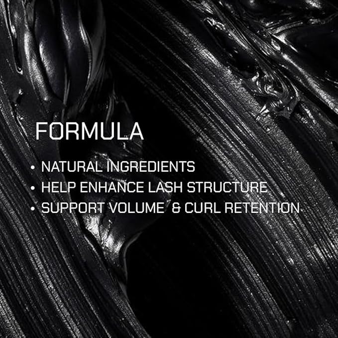 Radiant Professional Lengthening Mascara with silicone brush – Smudge-Proof Curl Mascara Volume and Length for Sensitive Eyes, Cruelty Free, Ideal for Mature & Young Women, 0.43 oz (04 Violet)