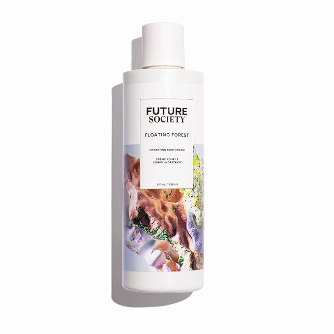 Future Society Floating Forest Luxury Home & Body Gift Set - Includes Body Wash, Body Lotion, & 2oz Scented Candle - Aquatic Floral with Notes of Bergamot, Freesia & Musk - Beauty Gifts for Women