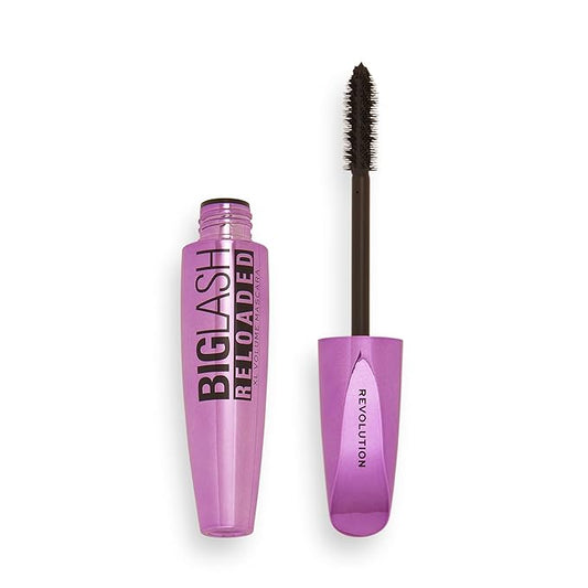 Revolution Beauty London, Big Lash Volume Mascara, Volumizing & Lengthening with a Light-Weight Feel, Fast-Drying, Vegan & Cruelty-Free, Jet Black