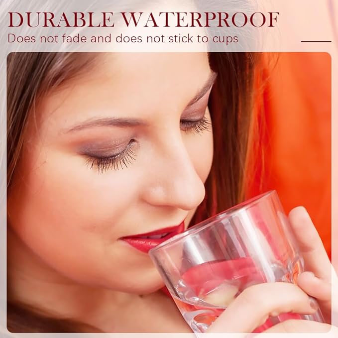 12 Colors Cream Texture Lipstick for Women, Long Lasting Lipstick Non-Stick Lipgloss Velvet Lip Makeup, Moisturizing Liquid Lip Stick Non-Fading Lip Gloss Hydrating Lip Tint for Makeup (#03)