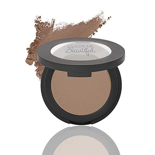 Color Me Beautiful Color Pro Single Eyeshadow, Full Pigment and Long-Lasting Pressed Powder, Cruelty-Free