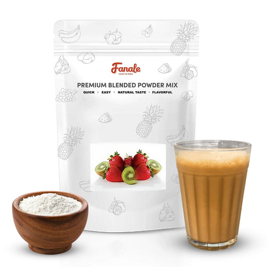 Fanale Premium Milk Tea Flavoring Powder | Perfect for Baking, Smoothies, Desserts and Drinks | Instant Flavoring Powder for Boba Milk Tea - 2.2 Pounds (Pack of 20)