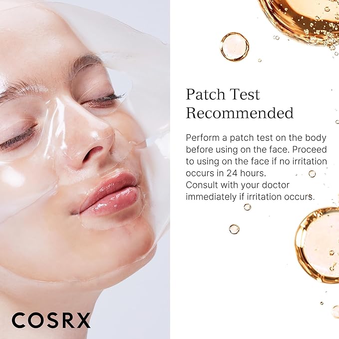 COSRX The Alpha-Arbutin Discoloration Care Hydrogel Face Masks Skincare 3 EA, Collagen Face Mask, Travel Essentials, Overnight Face Mask, Korean Skin Care, Stocking Stuffers