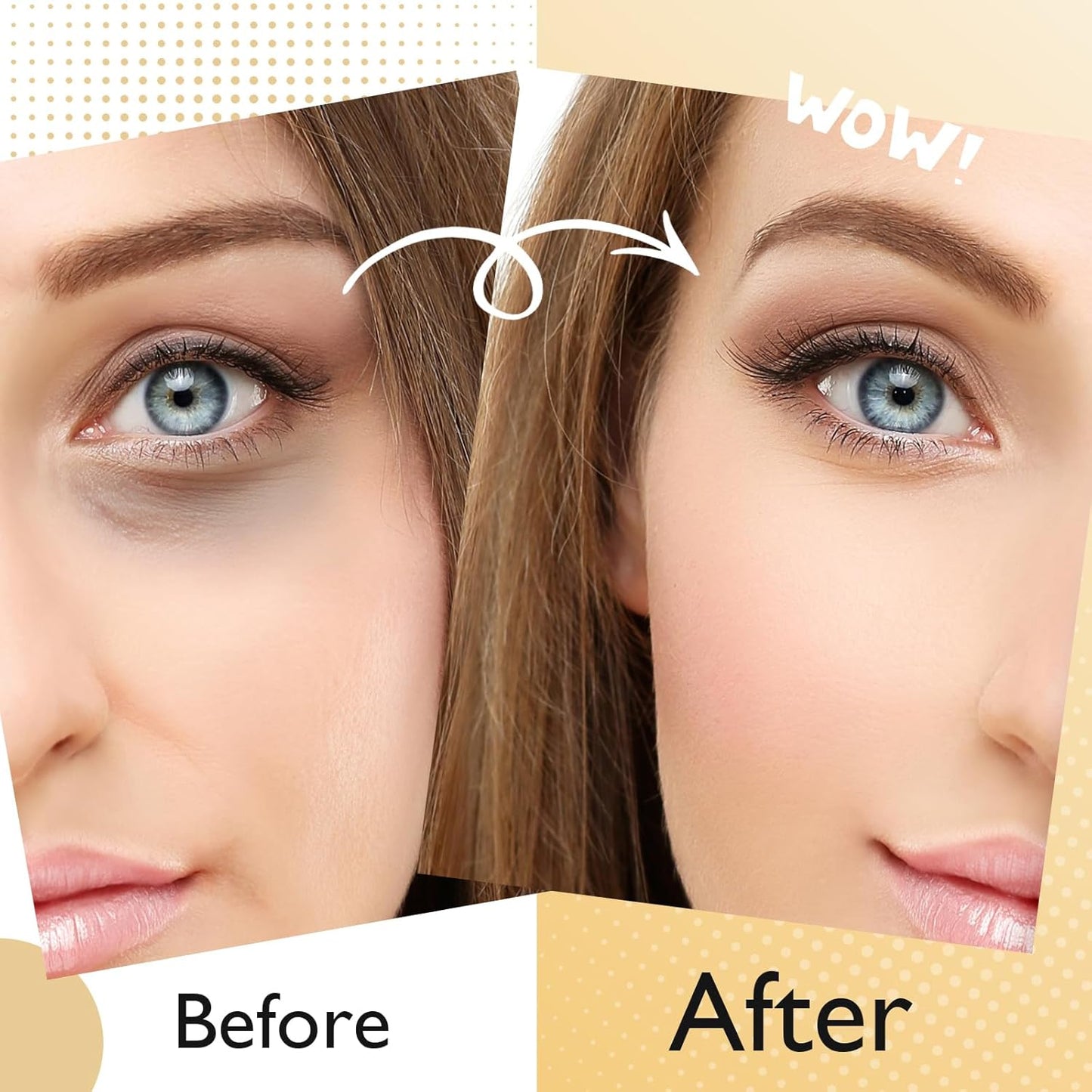 Adofect 25 Paris Under Eye Patches 24k Gold Under Eye Mask for Puffy Eyes and Dark Circles Treatments, Under Eye Bags Treatment Collagen Gel Pads for Beauty & Personal Care, Gold