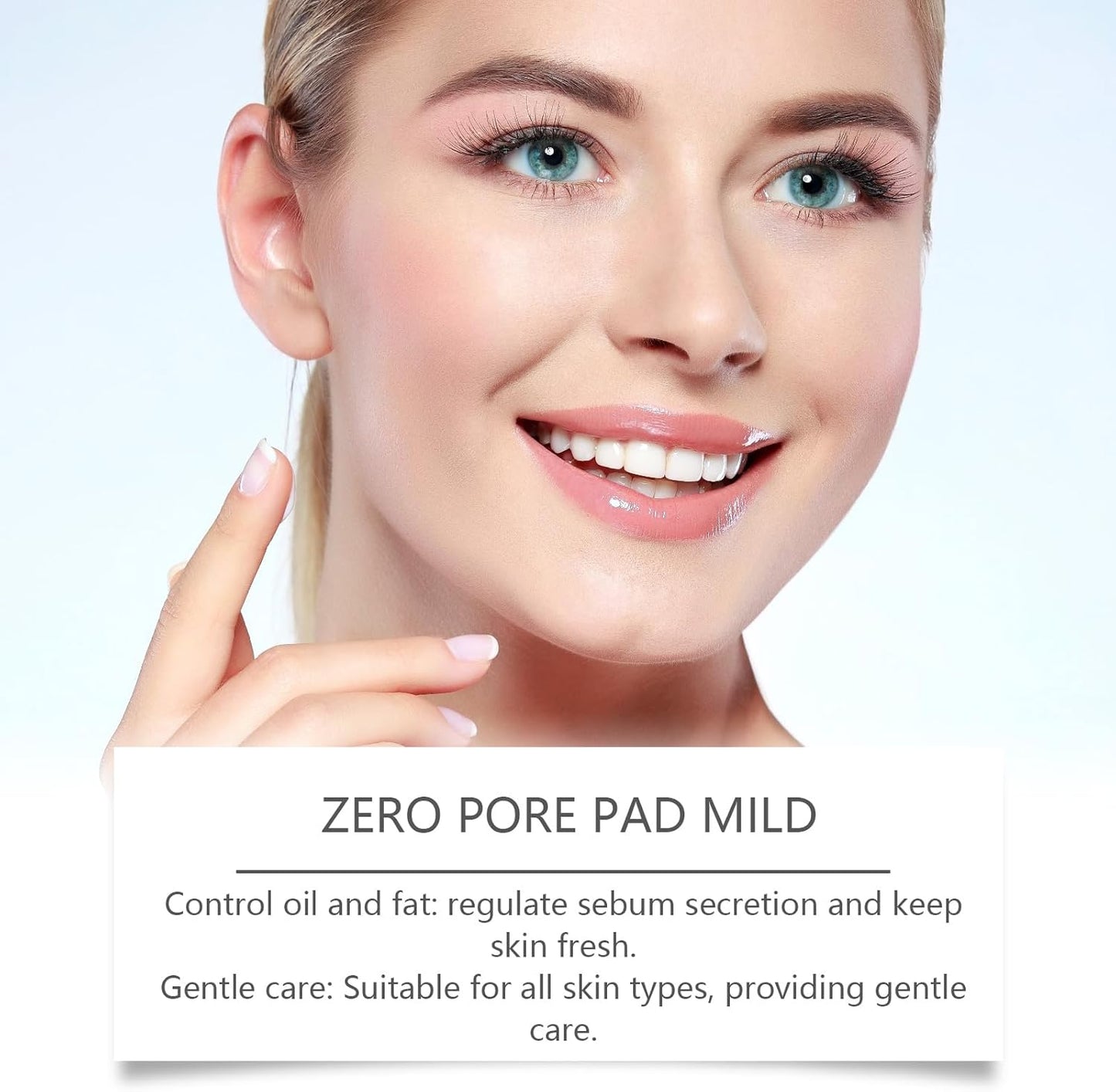 Zero Pore Facial Toner Pads 2.0, Dual-Textured, 4.5% AHA Lactic Acid, 0.45% BHA Salicylic Acid, 70 Count