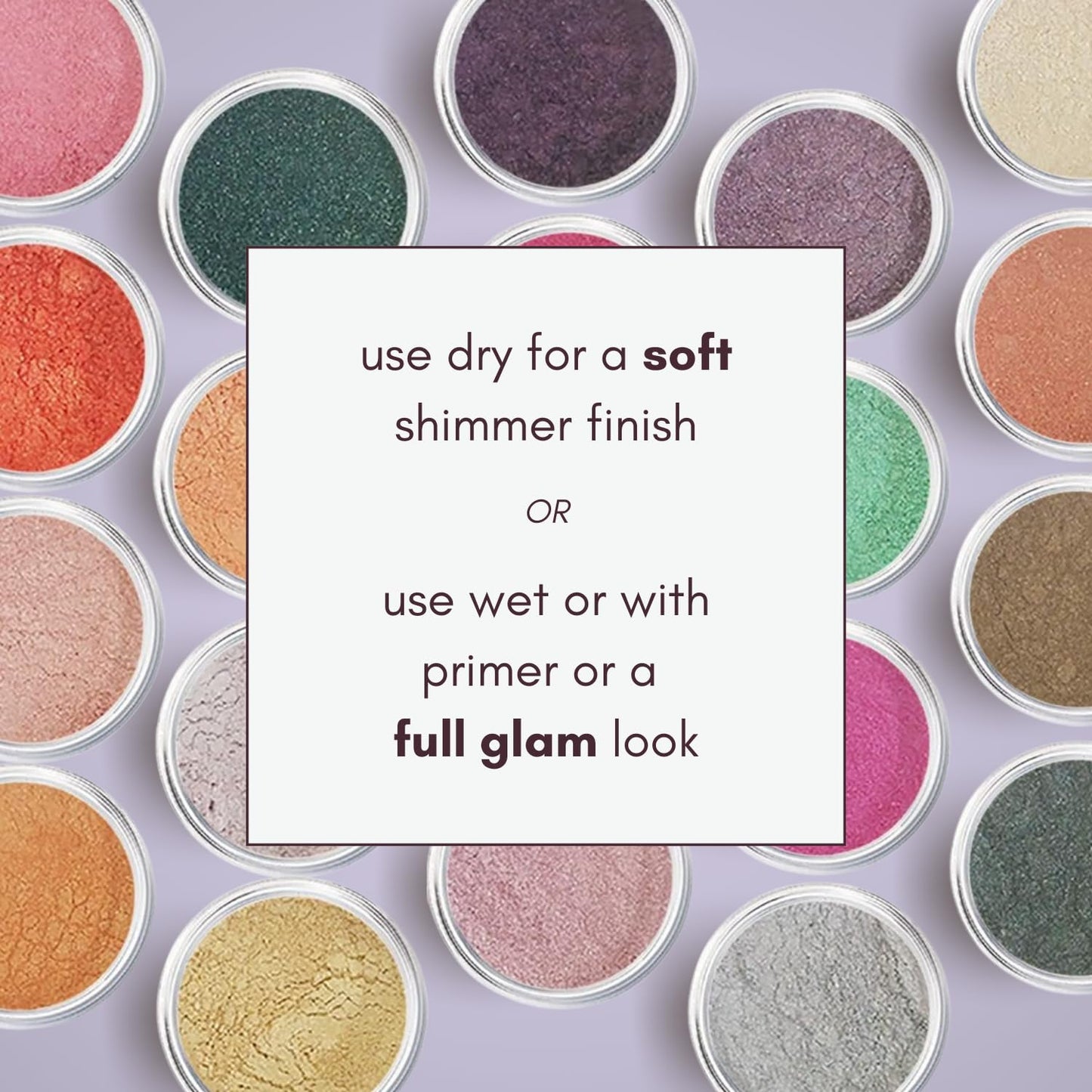 Copperhead Gummy Organic Mineral Eyeshadow Palette - Orange Glitter, Shimmer, Gold, Copper Tones with Loose Highlighter Makeup - Eye Glitter Makeup for Sparkle Eye Shadow Look