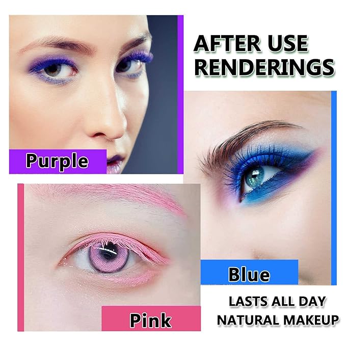 Pink Mascara Colored Eyes Makeup Best Natural Hypoallergenic Primer Benefit Waterproof Fast Dry Eyelashes Red Volumizing Lengthening Curling Defining party birthday woman girl gift