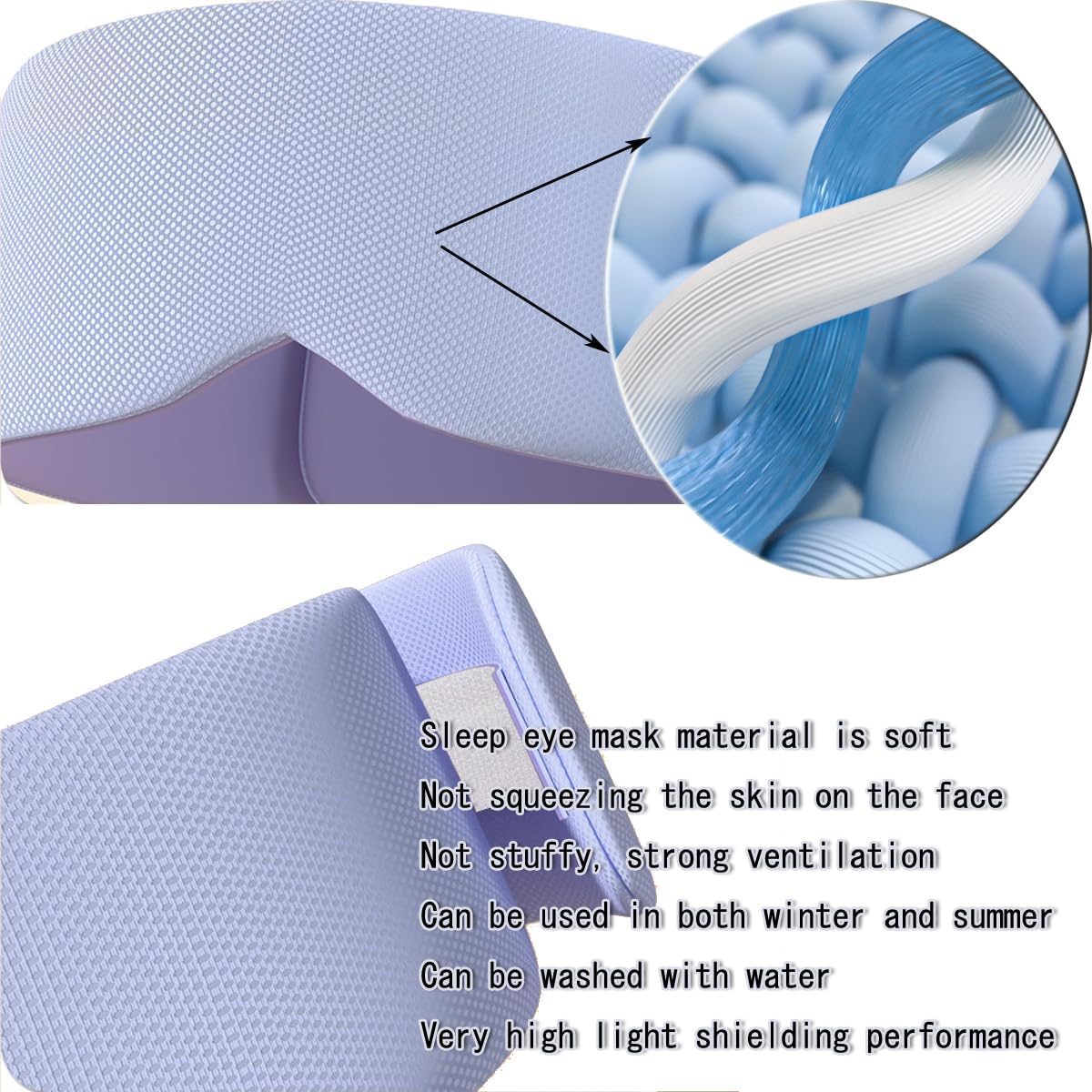 Silk Eye Sleep Mask for Sleeping Women Men, Blackout Blindfold Eye Mask+soundproof Ear Plugs, Rest Like A Deaf or Blind Person, Noise Cancelling Earbuds Mask for Travel Night Best Sleep Mask (Pink)