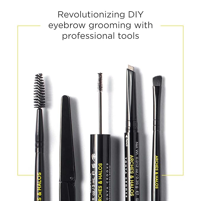 Arches & Halos Microblading Brow Shaping Pen - Fuller, More Defined Brow - Long-lasting, Smudge Resistant, Rich Color - Vegan and Cruelty Free Makeup - Espresso - 0.8 ml