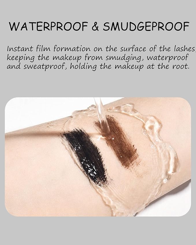 Mascara For Older Women 60 Plus, Black Waterproof Prime Mascara Volume and Length, Hypoallergenic Volumizing MáScara With Thinning Lashes Mature Women Volumizing Long Lasting For Sensitive Eyes-01