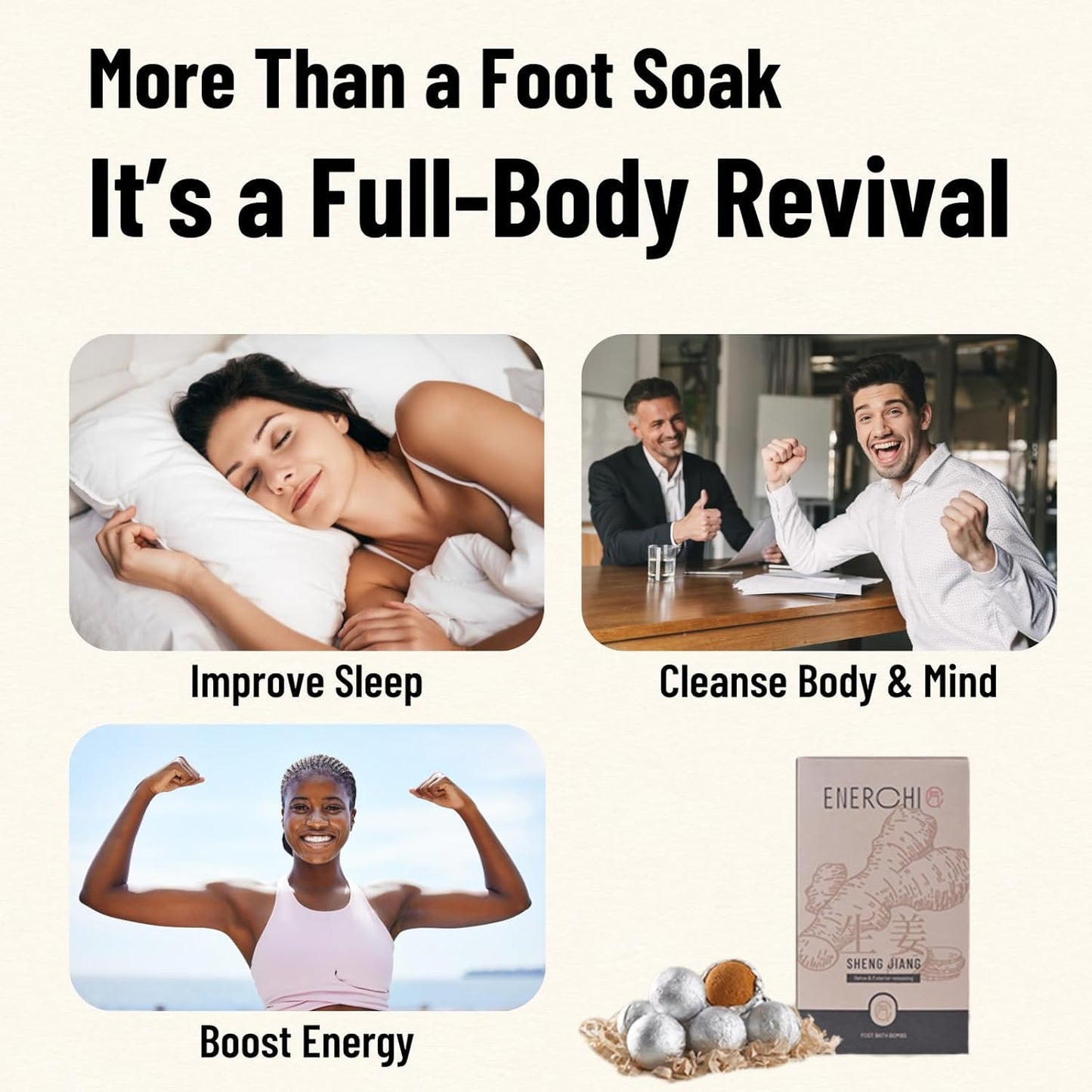 Ginger Lymphatic Drainage Herbal Foot Soak - Ginger Slim Shaping Anti-Swelling Foot Soaking Salts - Leg Slimming Foot Spa Chinese Herbal Medicine