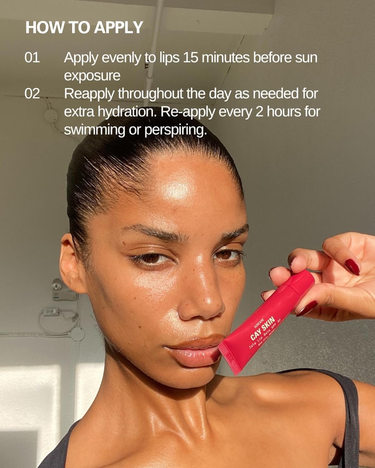 Cay Skin Isle Lip Balm SPF 30 – High Shine, Hydrating + Sheer Lip Gloss in Vanilla Brown Sugar Flavor – Formulated with Natural Ingredients for All Skin Tones – 3-Pack, Nude Ting, 1.05 oz