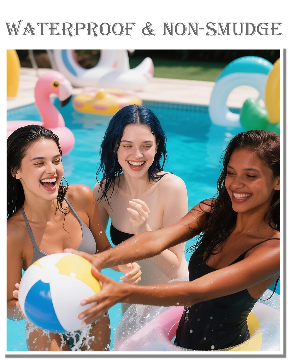 Gray Eyebrow Pencils for Women, 12Pcs Ultra Slim Eyebrow Pencil with 2 Brow Razors Kit, Double Head 1.5mm Micro-Fine Tip & Spiral Brush, Can Draw Fine and Long-Lasting Brows Makeup