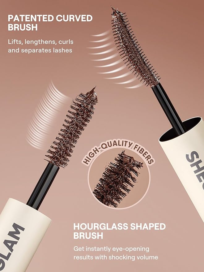 SHEGLAM All-In-One Volume & Length Mascara-Waterproof-Macchiato