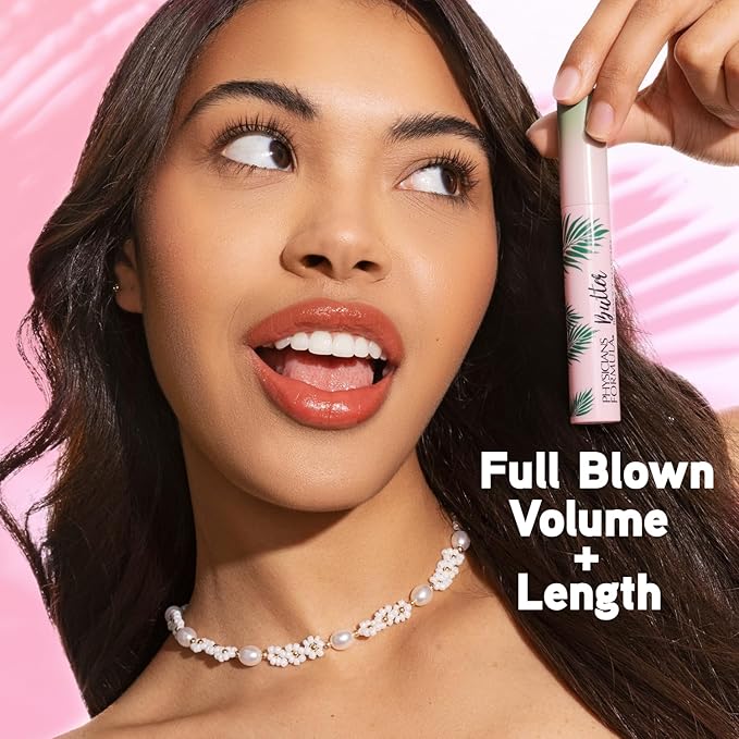 Physicians Formula Butter Blowout Keratin Infused Volumizing Lengthening Mascara, Black, Defining, Curling, Multiplying