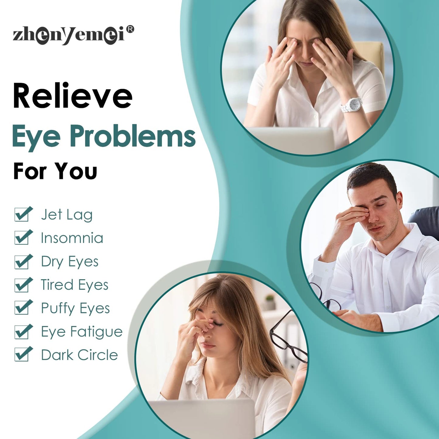 Steam Eye Mask 20 Packs, Self Heating Sleep Mask for Dry Eyes, Fatigue, Dark Circles, Comfortable Moist Warming Eye Mask, Disposable Heated Eye Mask, Gift for Women, Men, Mum, Dad (Lutein)