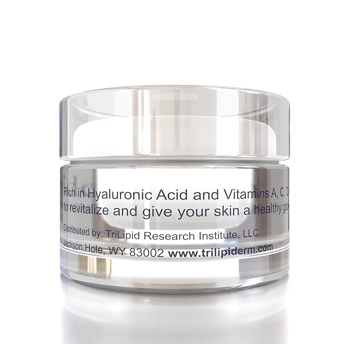 Trilipiderm Rehydration Night Crème .5oz Travel Size Night Rejuvenation with Anti-Aging Hyaluronic Acid and Retinol