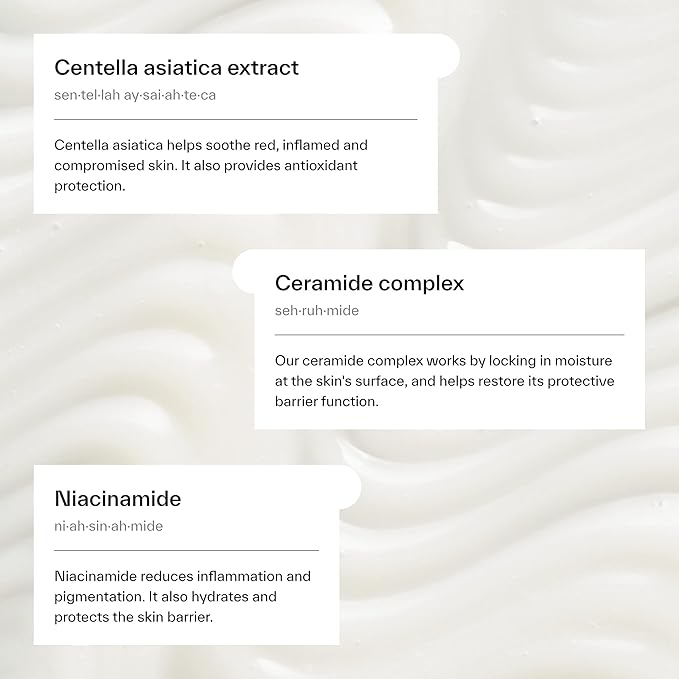 Dermatica Daily Soothing Centella Gel Moisturizer | Hydrating Moisturizer for all Skin Types | Lightweight Oil-Free Gel Moisturizer (50ml)