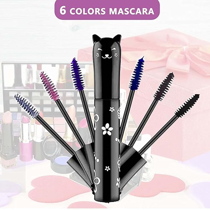 Pink Mascara Colored Eyes Makeup Best Natural Hypoallergenic Primer Benefit Waterproof Fast Dry Eyelashes Red Volumizing Lengthening Curling Defining party birthday woman girl gift