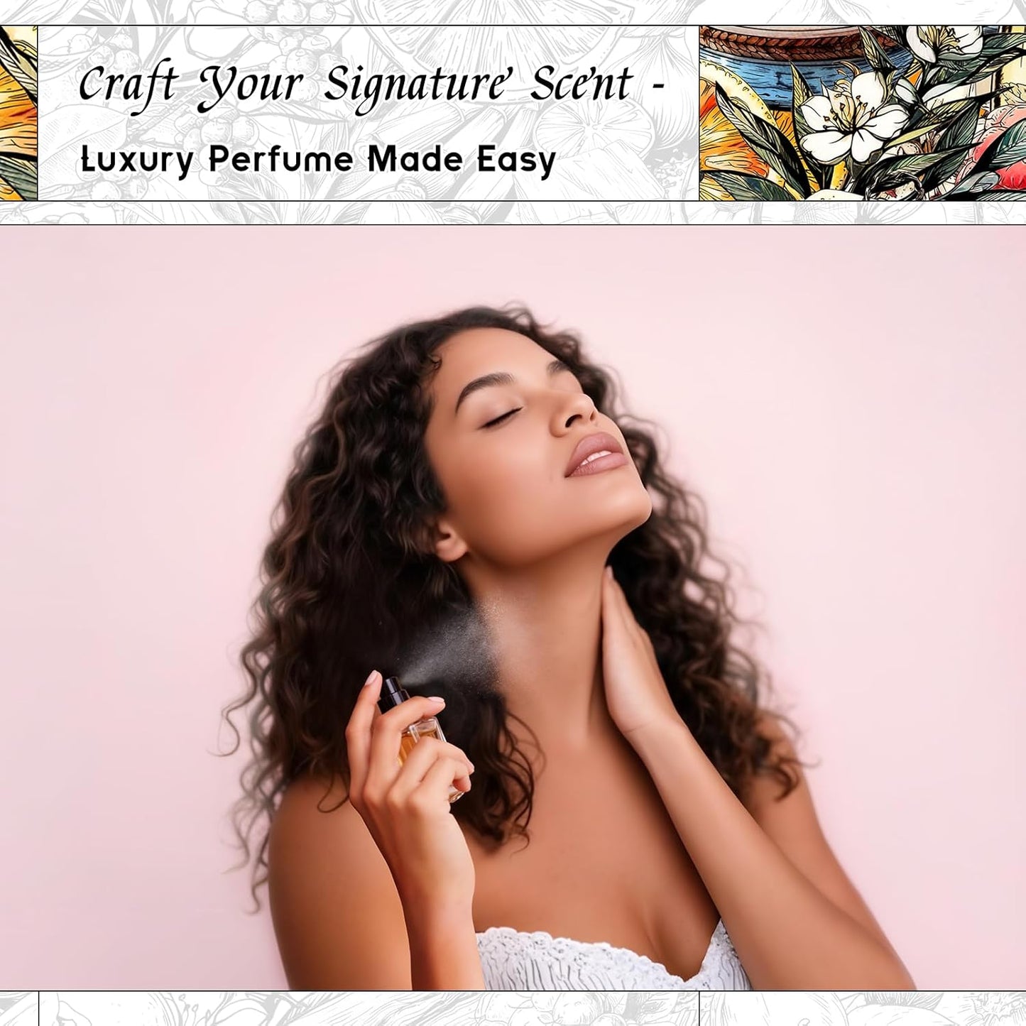 HIQILI Miracle Ember Fragrance Oil for Candle & Soap Making, Inspired by L.acome Mira-cle, Luxury Aroma for Room Air Freshener, Add to Essential Oil Diffuser - 5.07 Fl Oz