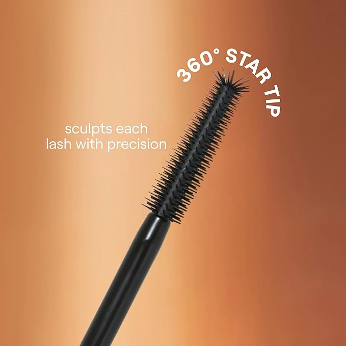 Live Tinted Legacy Lash Volumizing and Lengthening Black Mascara - Instantly Lifts, Curls & Defines - Weightless, Buildable & Flake-Free - Clean Formula Mini Size
